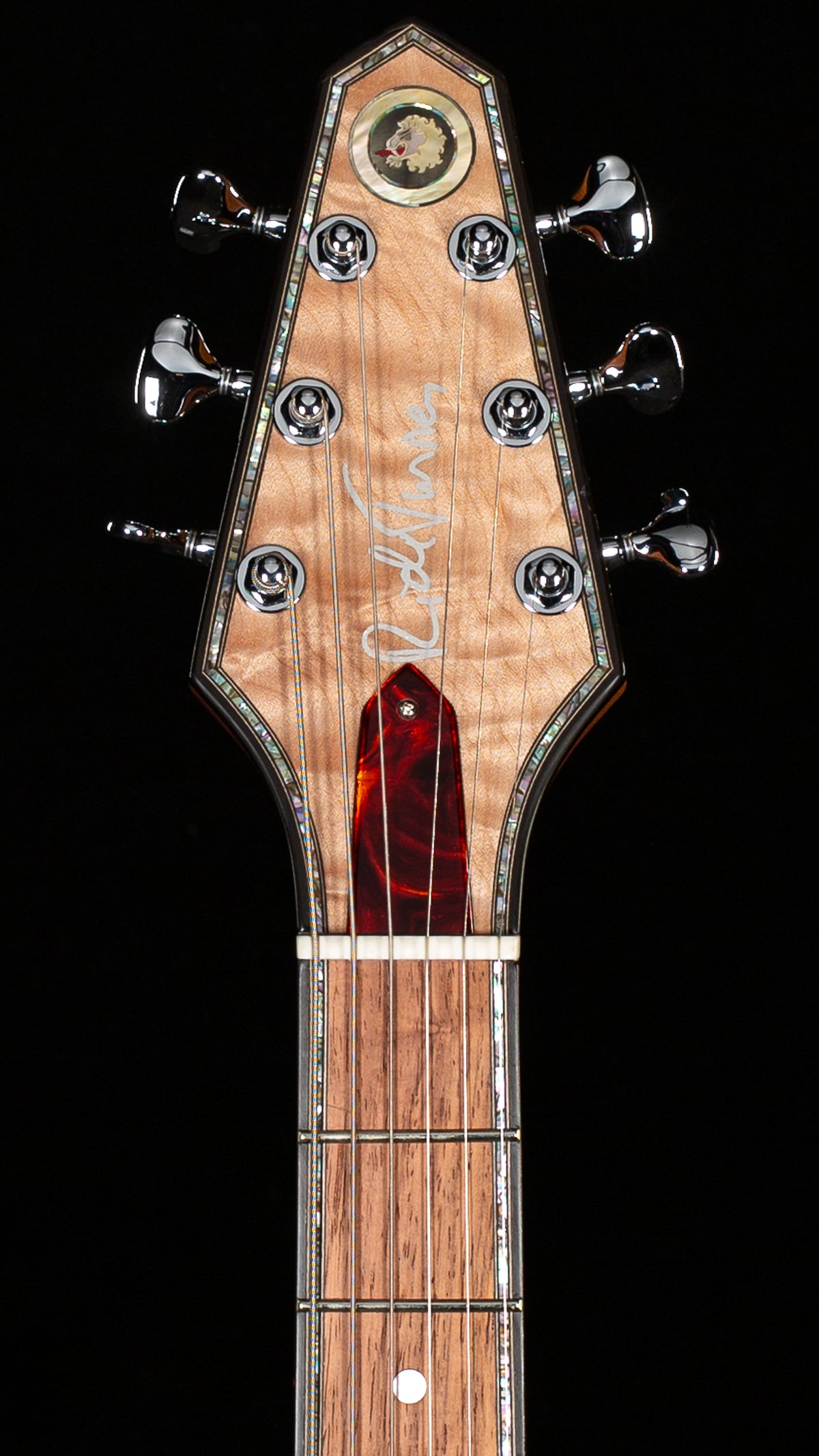 Rick Turner Model 1 Deluxe Featherweight "Legacy One" Natural Quilt (113)