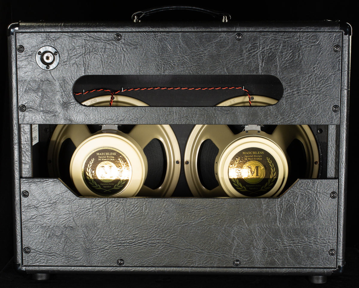 Matchless ESD 212 Cabinet, Black/Silver (524)
