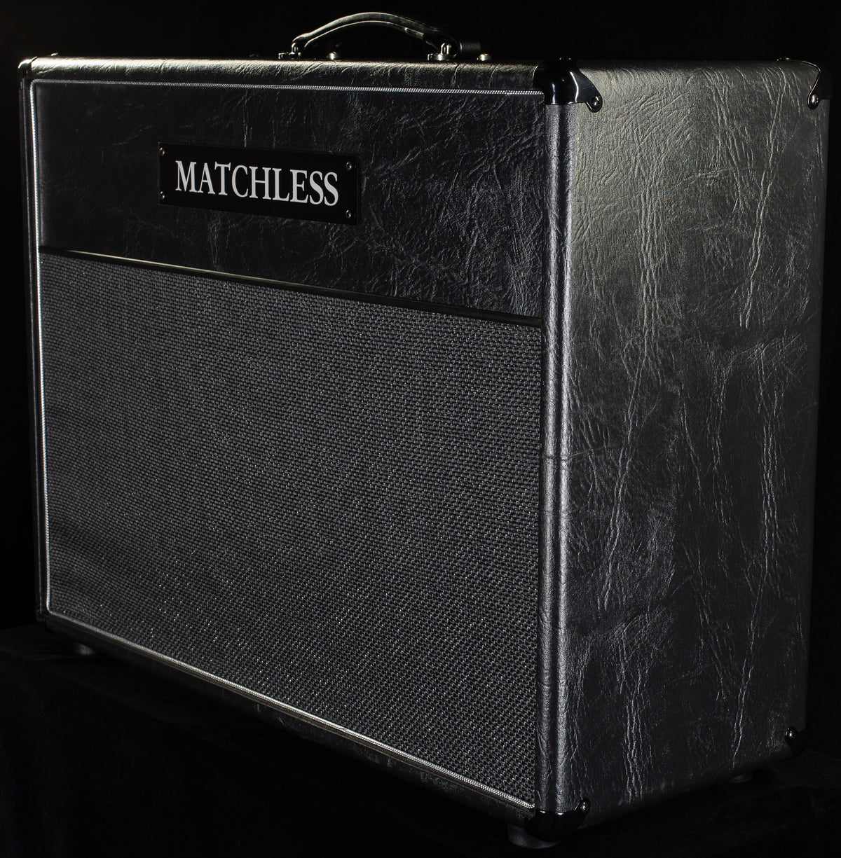 Matchless ESD 212 Cabinet, Black/Silver (524)