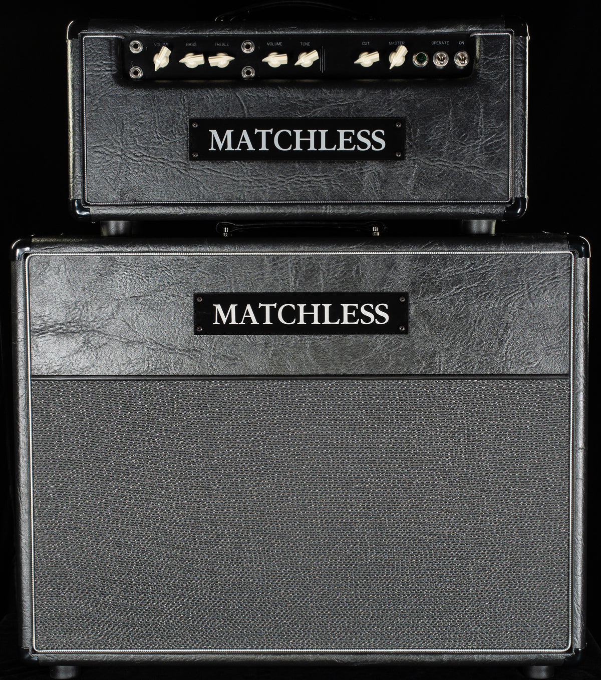 Matchless HC 30,  Original 30 Watt Head, Black/Silver (926)
