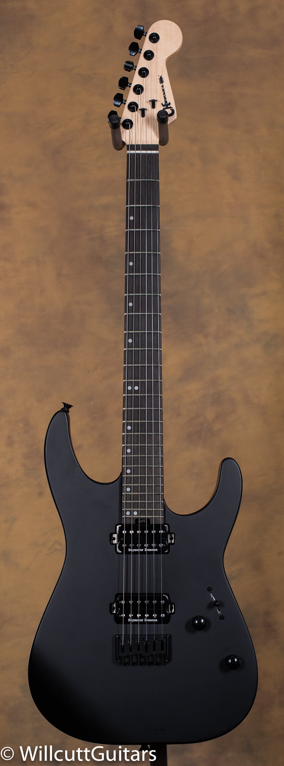 Charvel Pro-Mod DK24 HH HT E Ebony Fingerboard Satin Black