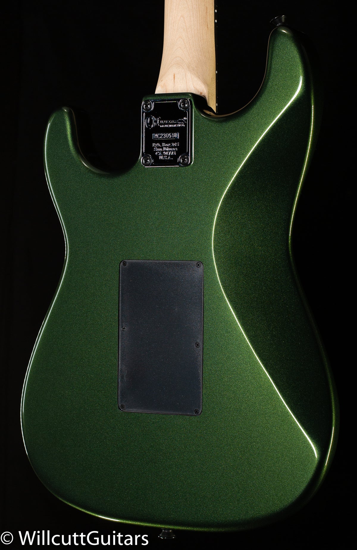 Charvel Pro-Mod So-Cal Style 1 HSS FR E Ebony Fingerboard Lambo Green (518)