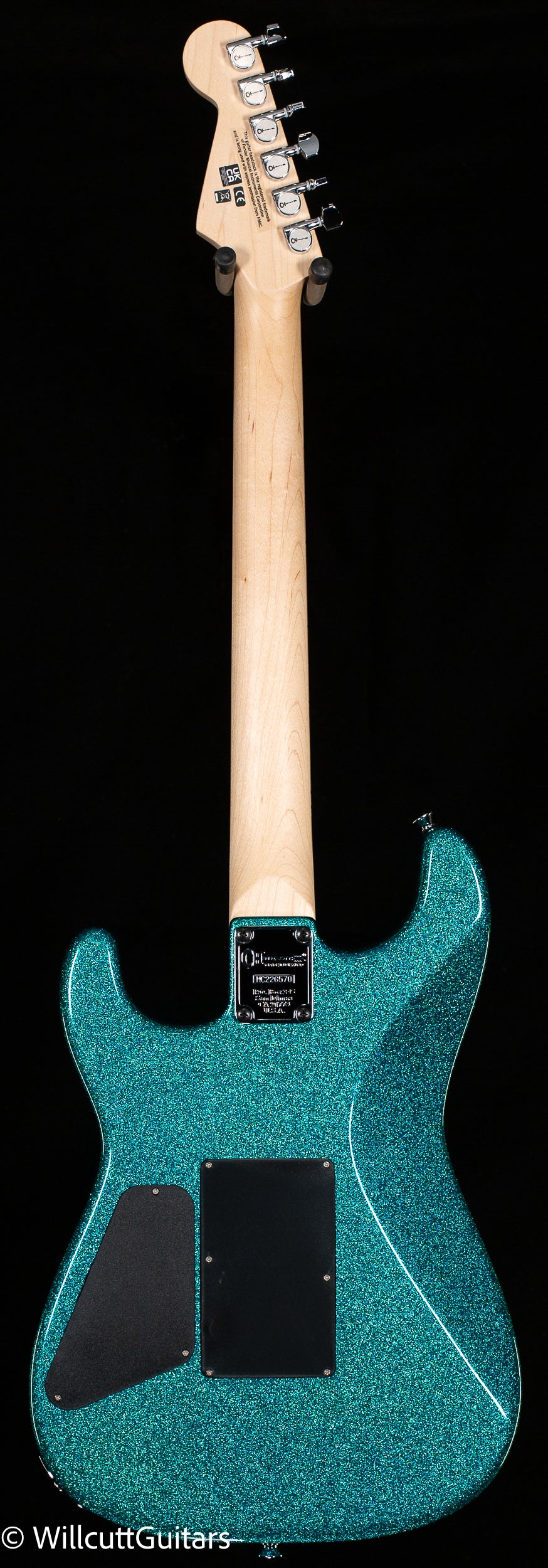 Charvel Pro-Mod San Dimas Style 1 HSS FR M Maple Fingerboard Aqua Flake (570)