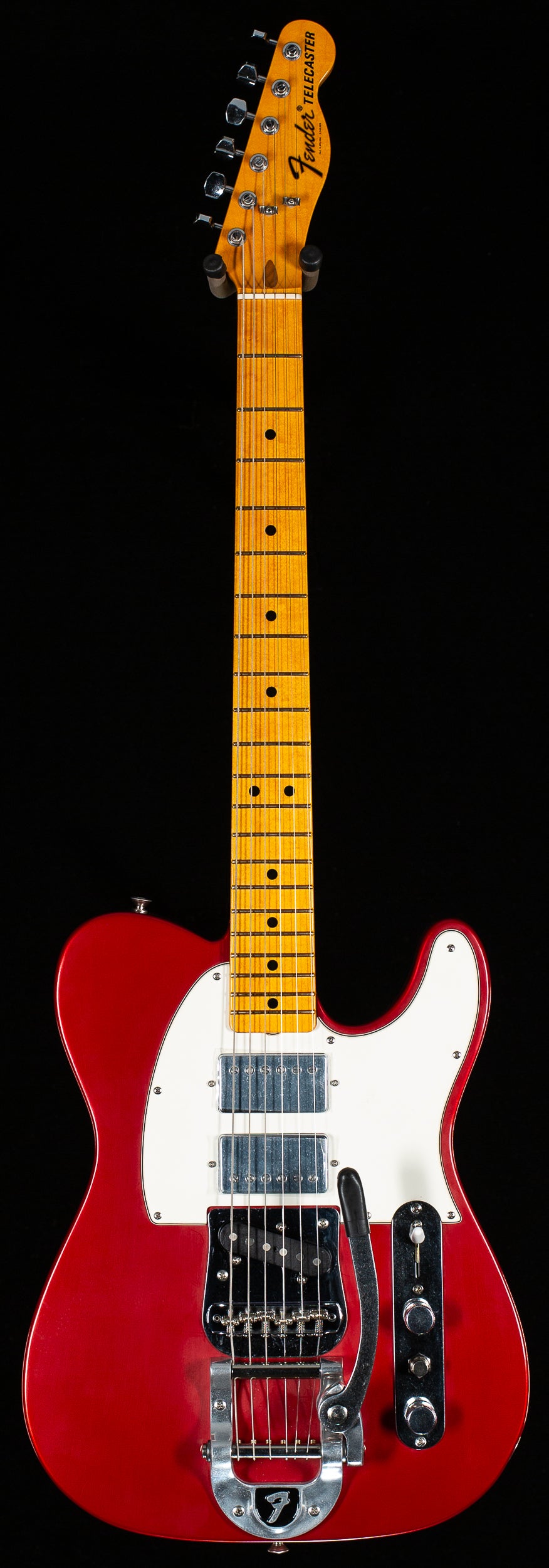 Fender Stories Collection Mike Campbell Red Dog Telecaster, Maple Fingerboard, Red Dog Red (273)
