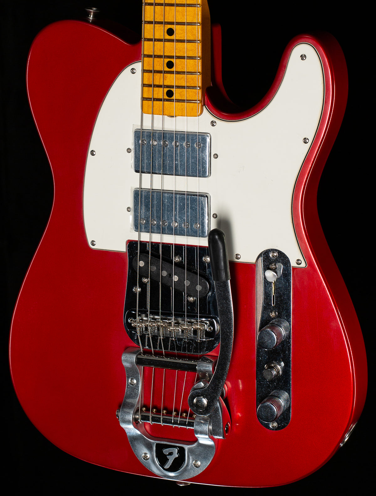 Fender Stories Collection Mike Campbell Red Dog Telecaster, Maple Fingerboard, Red Dog Red (273)