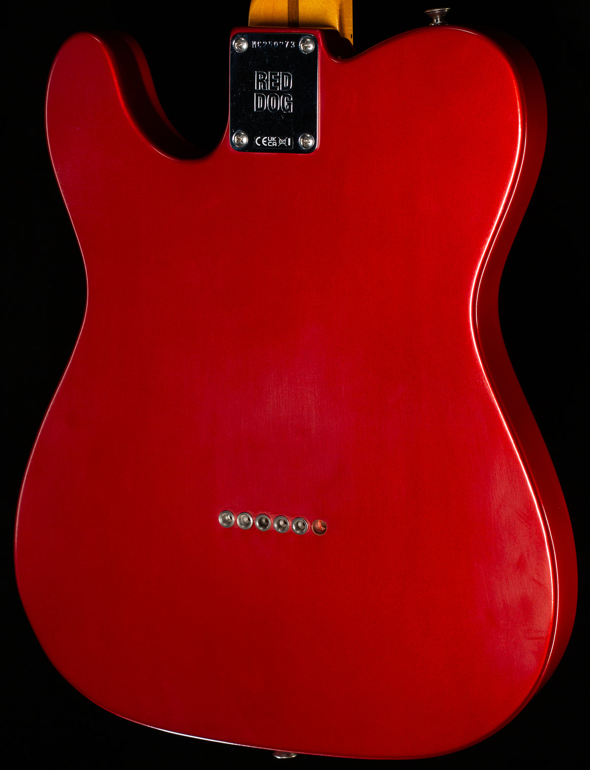 Fender Stories Collection Mike Campbell Red Dog Telecaster, Maple Fingerboard, Red Dog Red (273)
