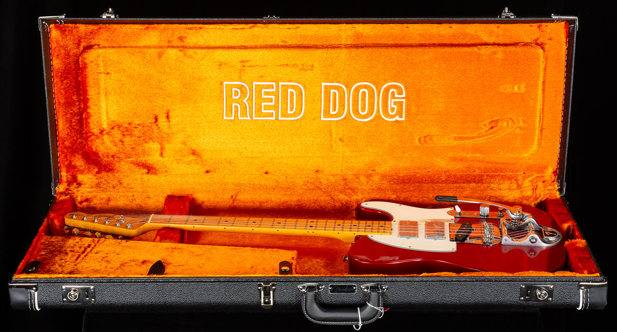 Fender Stories Collection Mike Campbell Red Dog Telecaster, Maple Fingerboard, Red Dog Red (273)