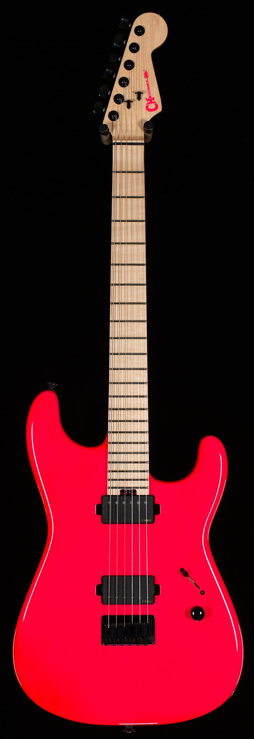 Charvel Limited Edition Sean Long Signature Pro-Mod San Dimas Style 1 HH HT M Neon Pink (222)
