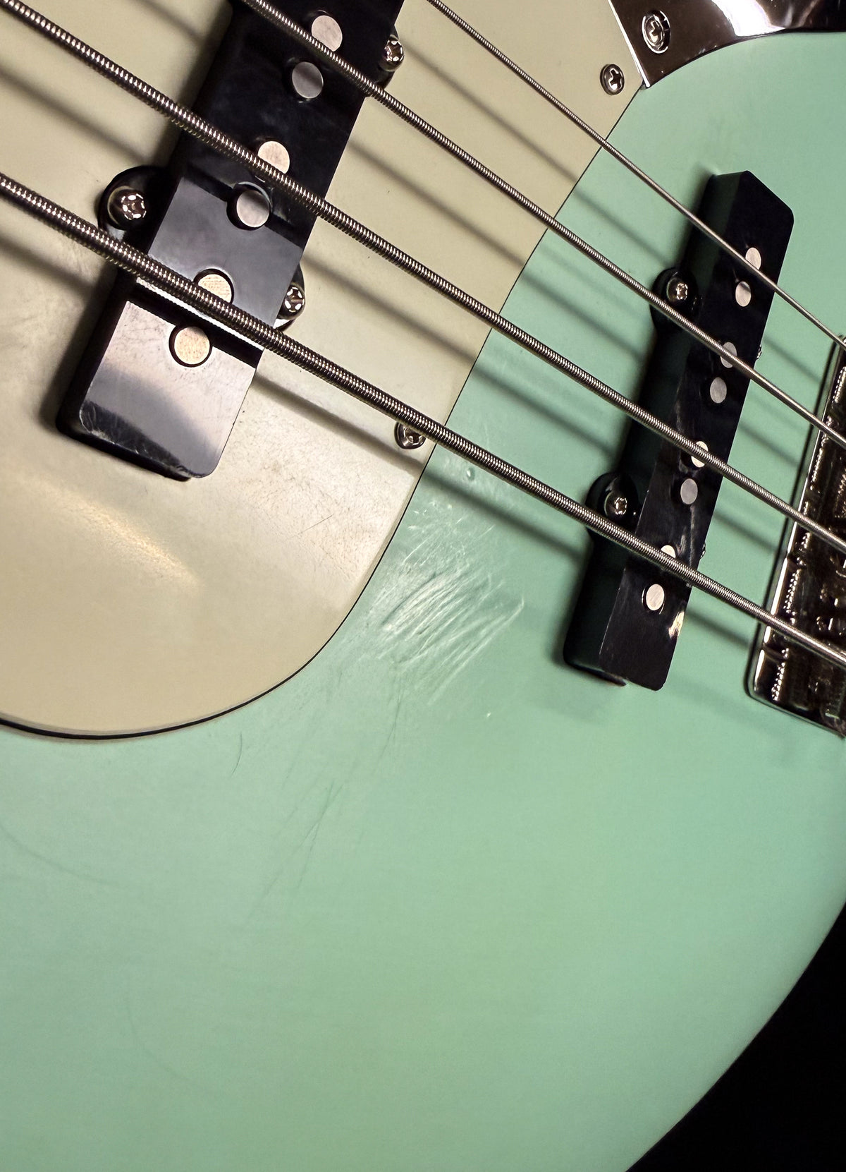 2024 Nash JB63 Surf Green Matching Headstock Bass