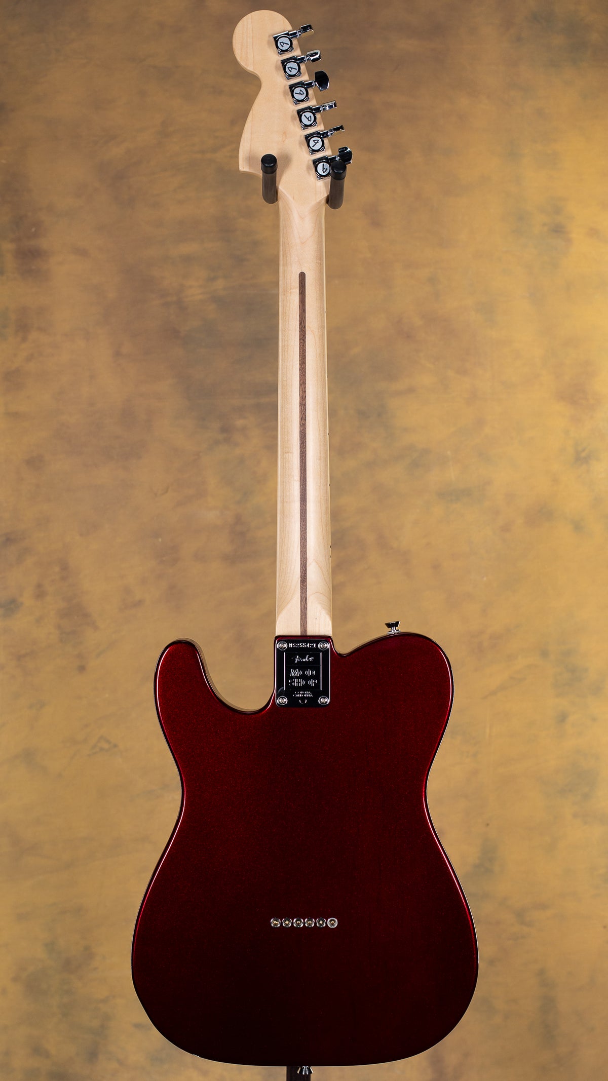 2025 Fender Mod Shop Telecaster Bordeaux Metallic Nashville