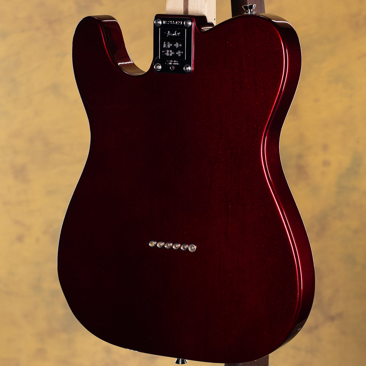 2025 Fender Mod Shop Telecaster Bordeaux Metallic Nashville