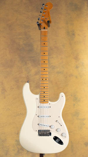 2004 Fender Jimmie Vaughan Tex-Mex Stratocaster Olympic White