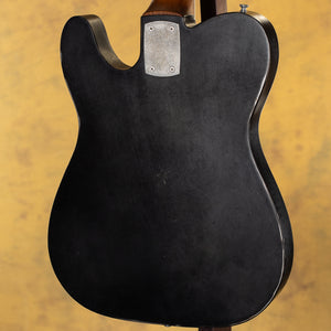 2020 Mule Resophonic Mulecaster Single Cutaway Black