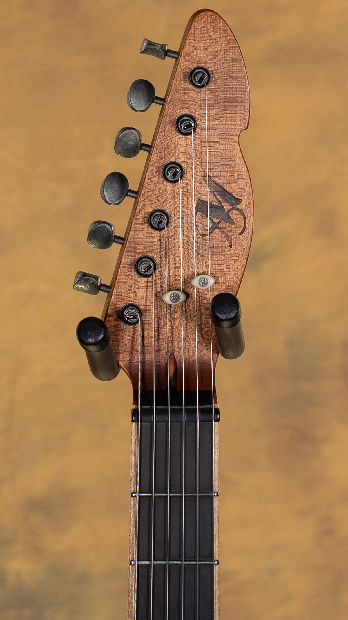 2020 Mule Resophonic Mulecaster Single Cutaway Black