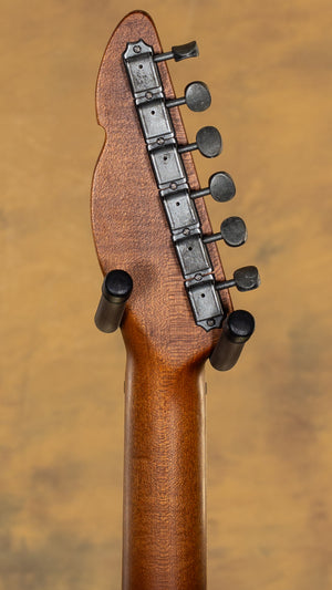 2020 Mule Resophonic Mulecaster Single Cutaway Black