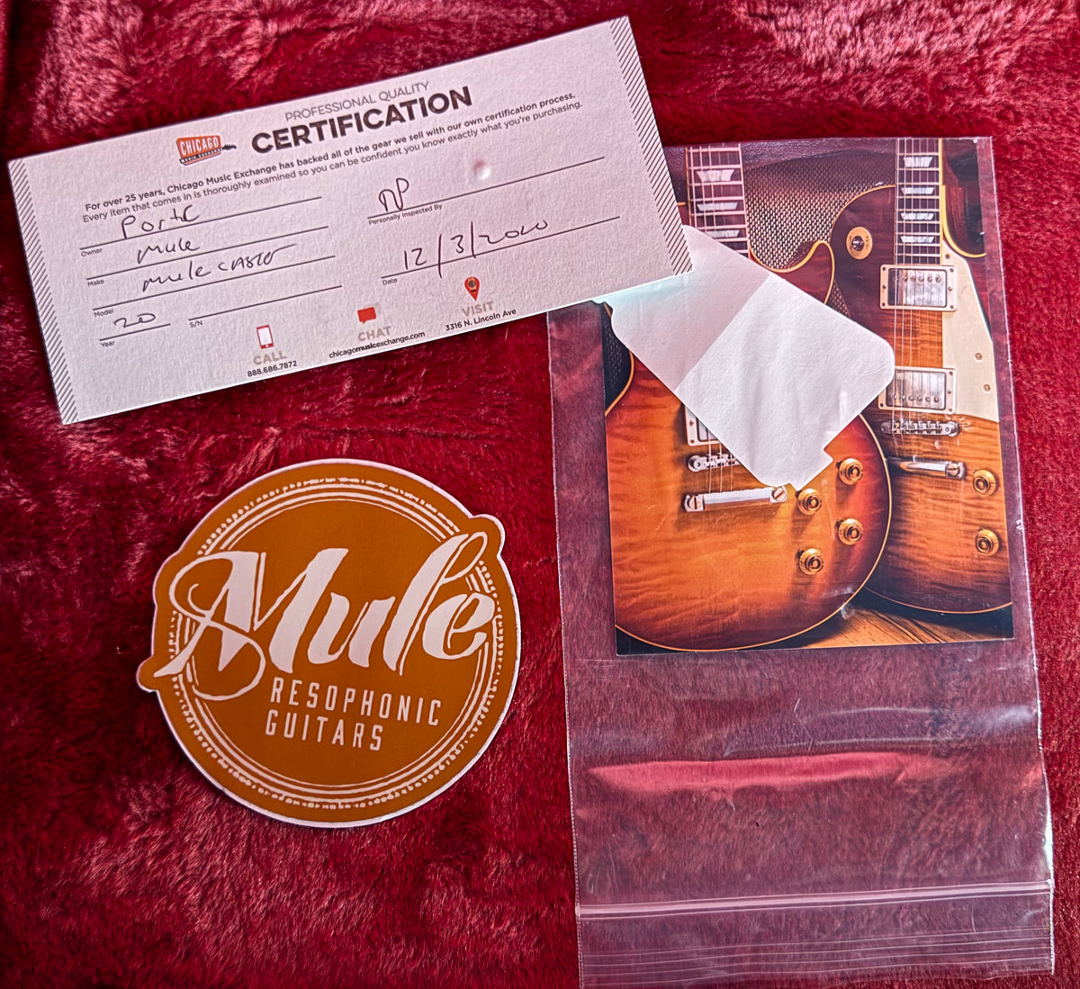 2020 Mule Resophonic Mulecaster Single Cutaway Black