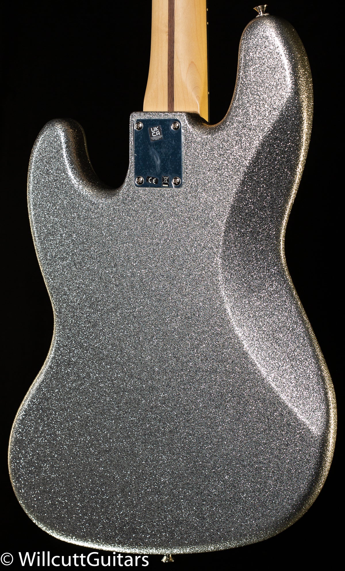 Fender Limited Edition Mikey Way Jazz Bass Silver Sparkle (092)