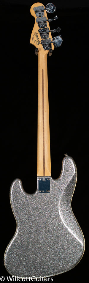 Fender Limited Edition Mikey May Jazz Bass Silver Sparkle (949)