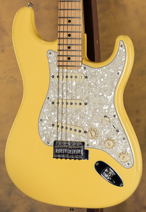 2014 Fender Deluxe Roadhouse Stratocaster Vintage White Maple