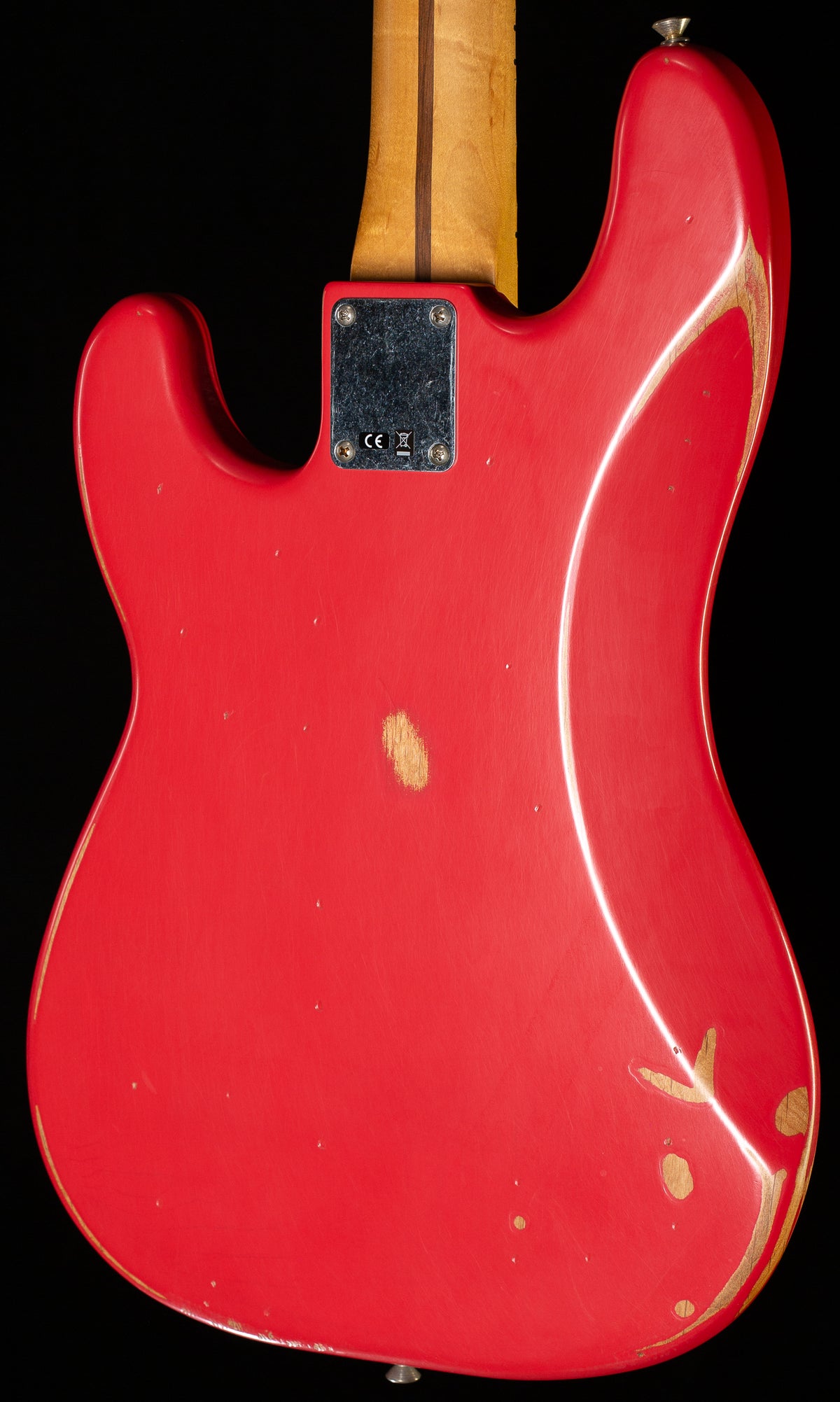 Fender Road Worn 50&#39;s Precision Bass Maple Fingerboard Fiesta Red New Old Stock (091)