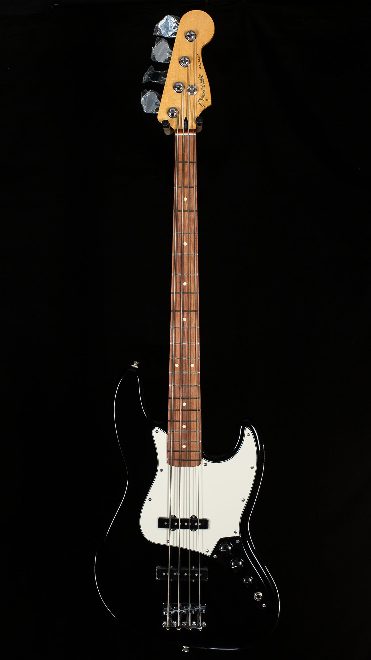 Fender Player Jazz Bass Black Pau Ferro Bass Guitar New Old Stock (114)