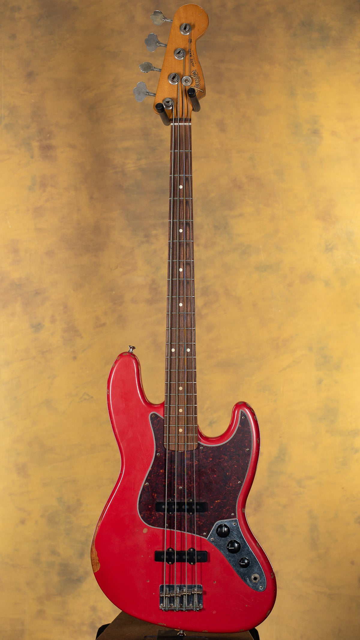 2018 Fender Road Worn 60's Jazz Bass Fiesta Red