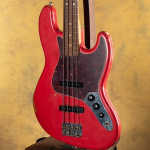 2018 Fender Road Worn 60's Jazz Bass Fiesta Red