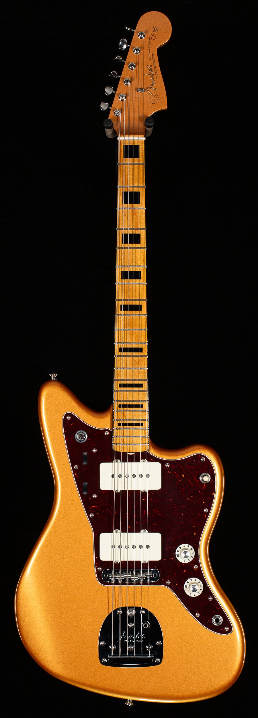 Fender Troy Van Leeuwen Jazzmaster Copper Age Bound Maple Fingerboard (915)