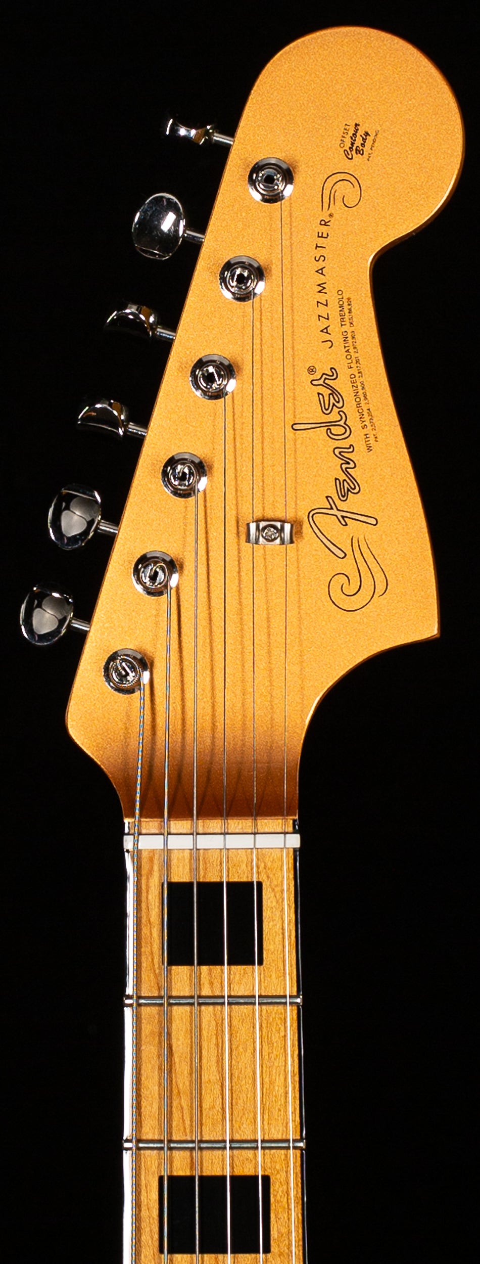 Fender Troy Van Leeuwen Jazzmaster Copper Age Bound Maple Fingerboard (915)