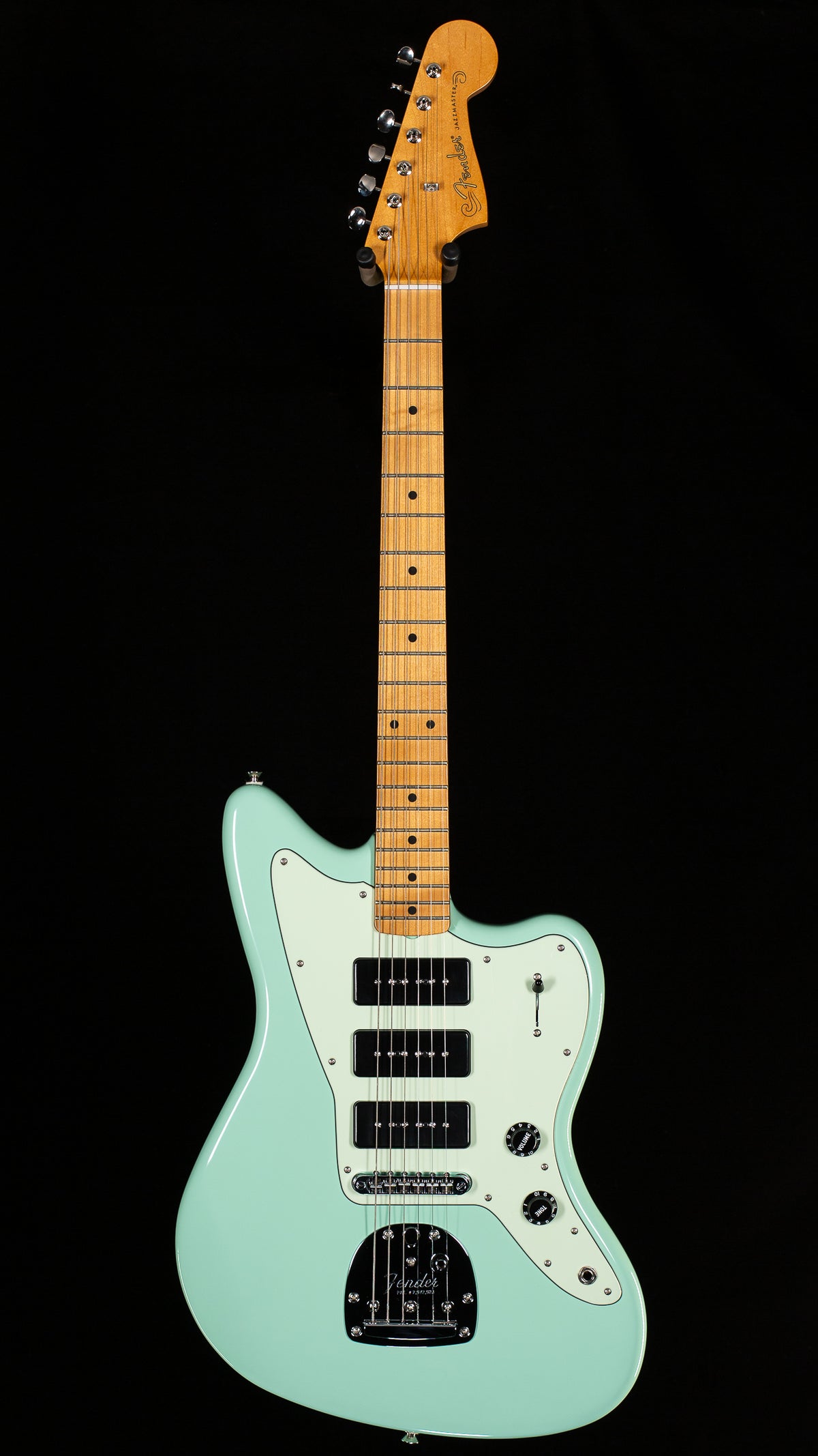 Fender Noventa Jazzmaster Maple Fingerboard Surf Green