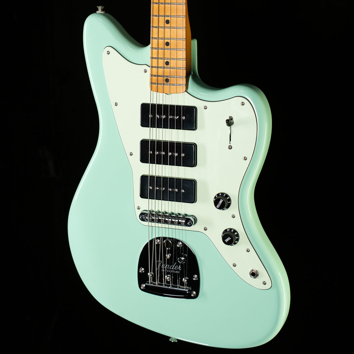 Fender Noventa Jazzmaster Maple Fingerboard Surf Green