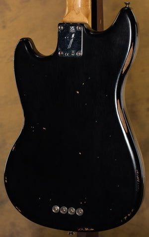 2021 Fender JMJ Road Worn Mustang Bass Black