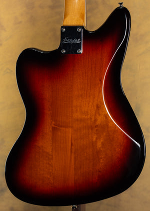 2022 Fender Kurt Cobain Jaguar NOS 3 Color Sunburst