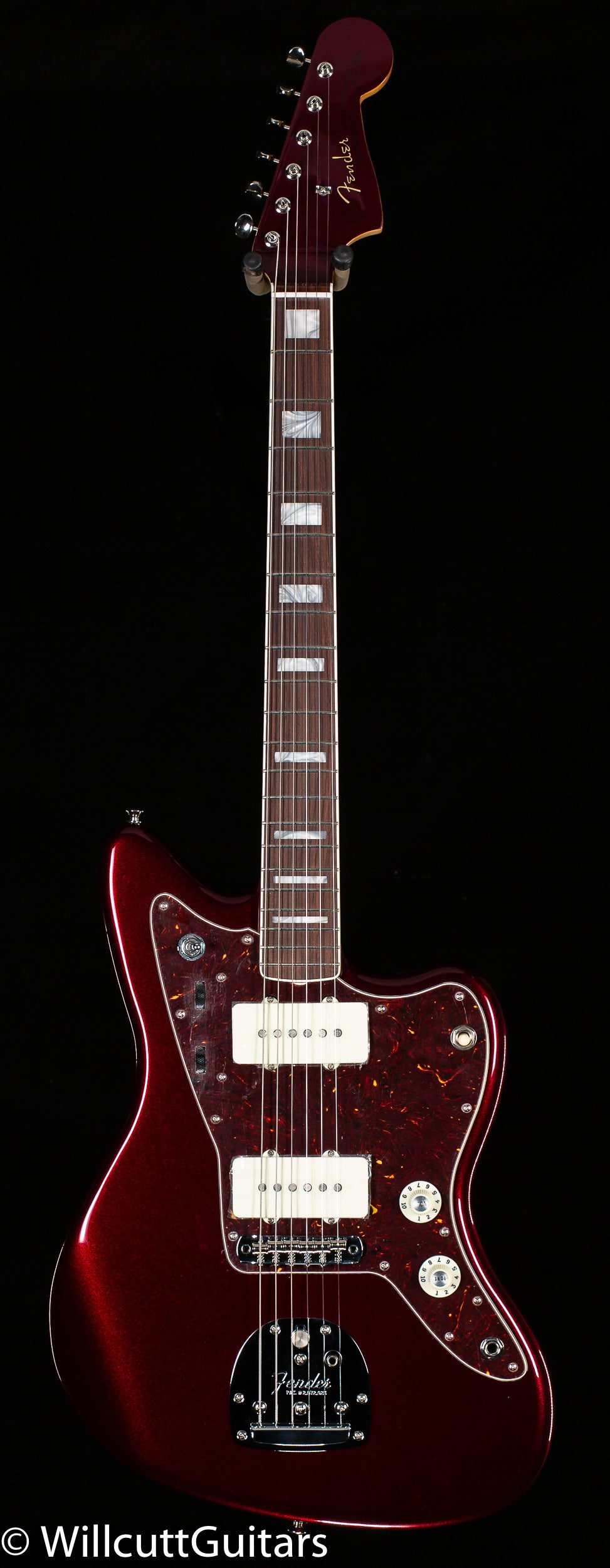 Fender Troy Van Leeuwen Jazzmaster Bound Rosewood Fingerboard Oxblood (305)