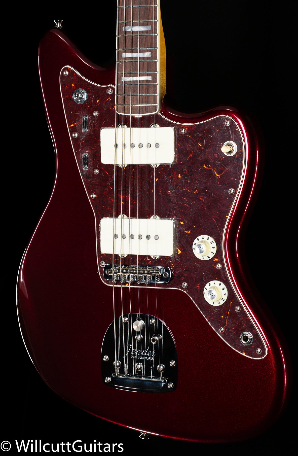 Fender Troy Van Leeuwen Jazzmaster Bound Rosewood Fingerboard Oxblood (305)