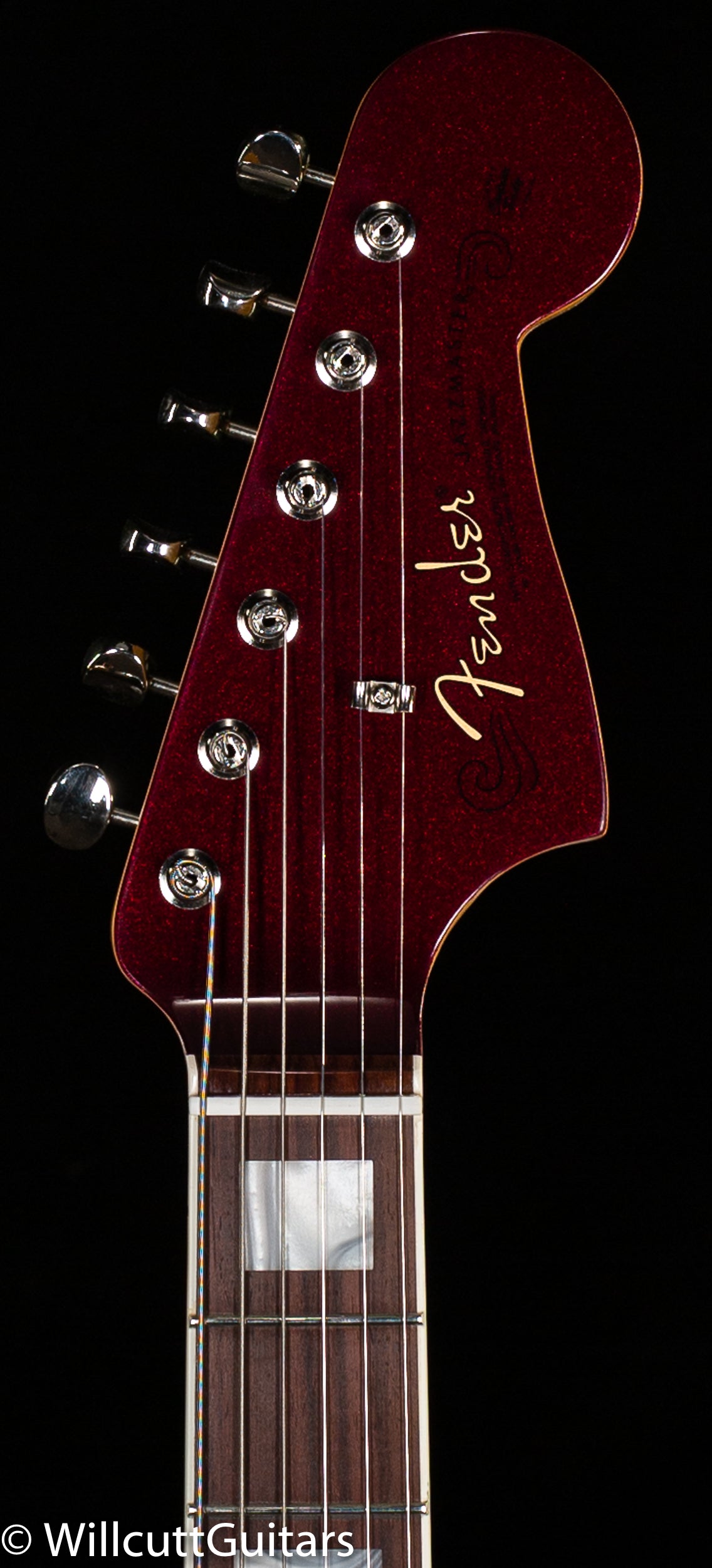 Fender Troy Van Leeuwen Jazzmaster Bound Rosewood Fingerboard Oxblood (305)