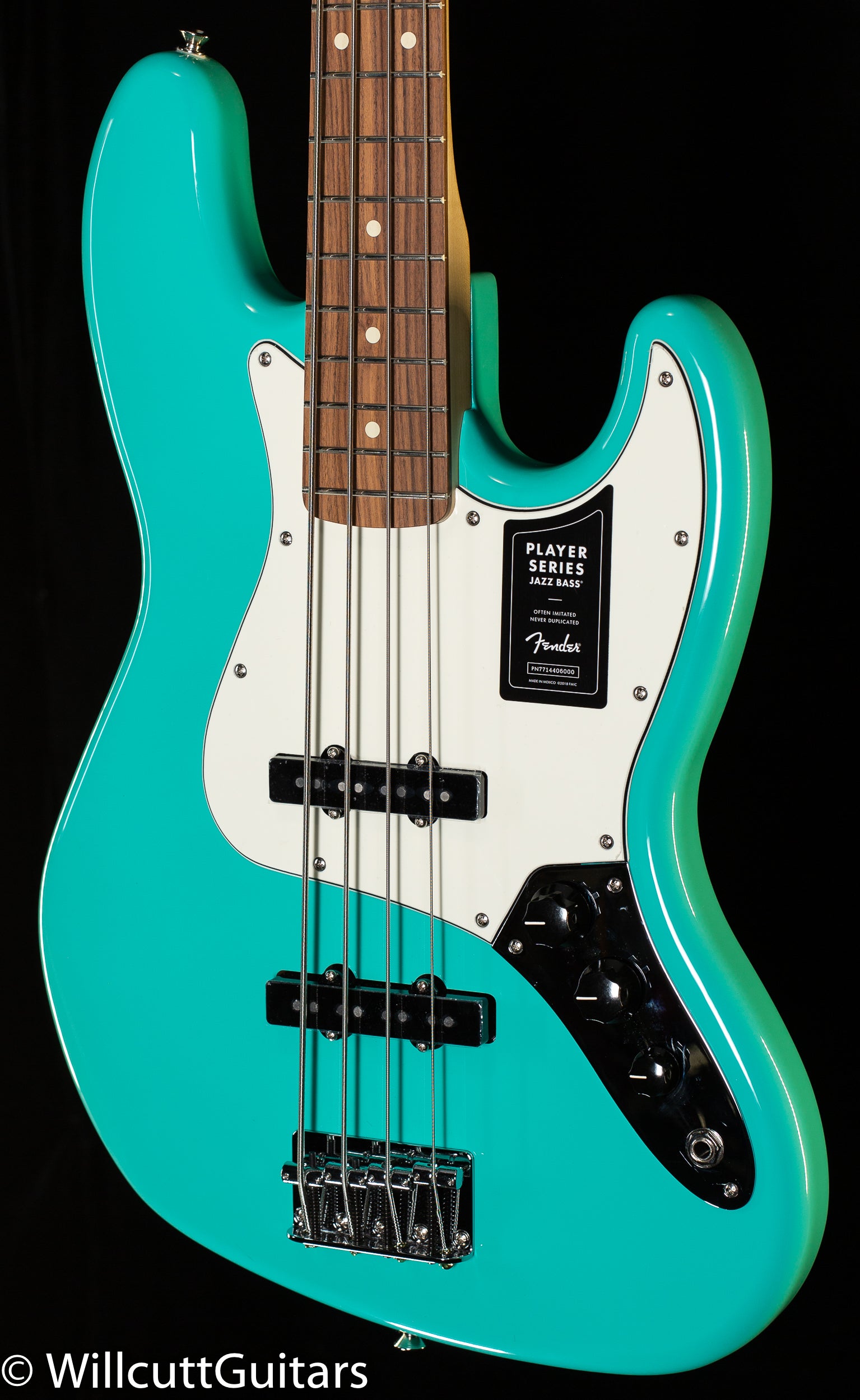 Fender Player Jazz Bass Pau Ferro Fingerboard Sea Foam Green (635