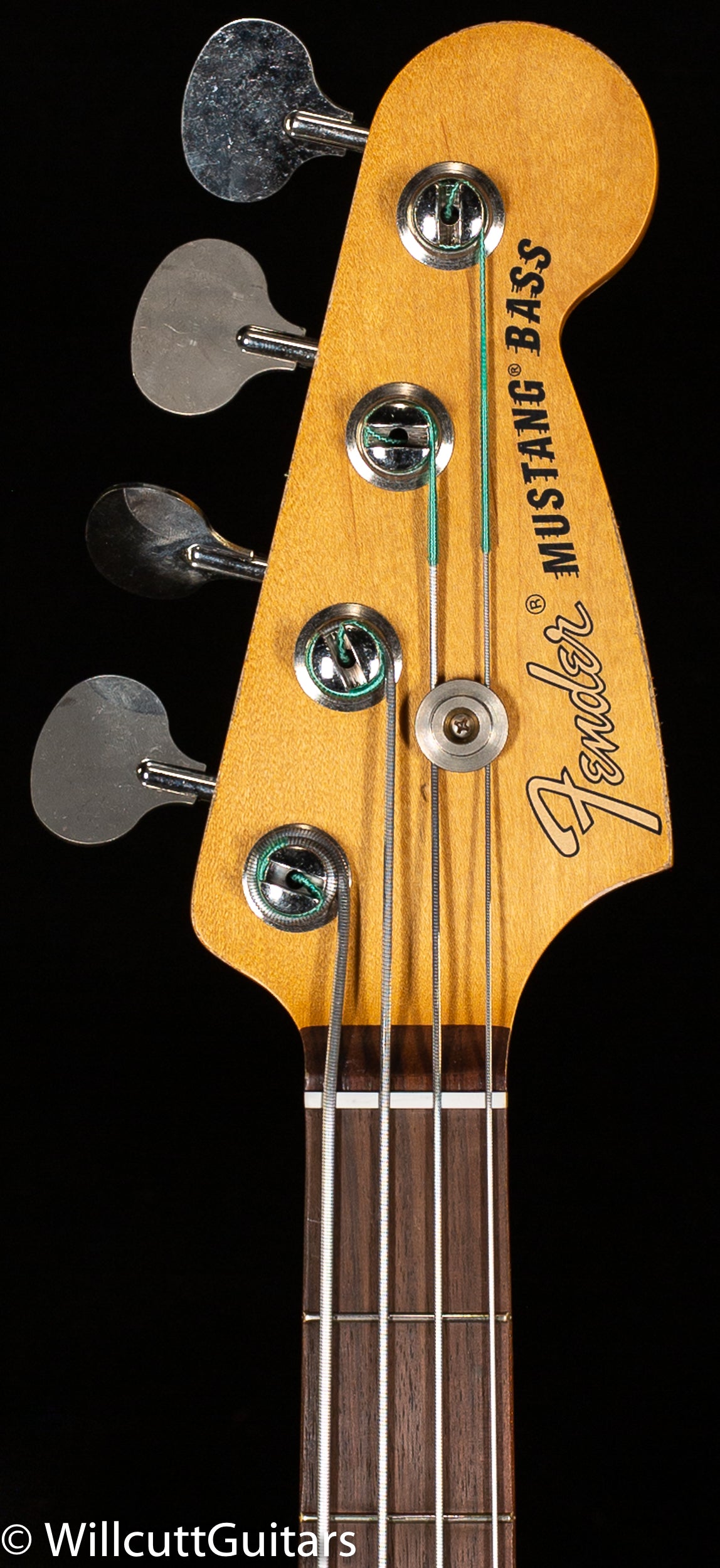 Fender JMJ Road Worn Mustang Bass Rosewood Fingerboard Faded Daphne Blue (569)