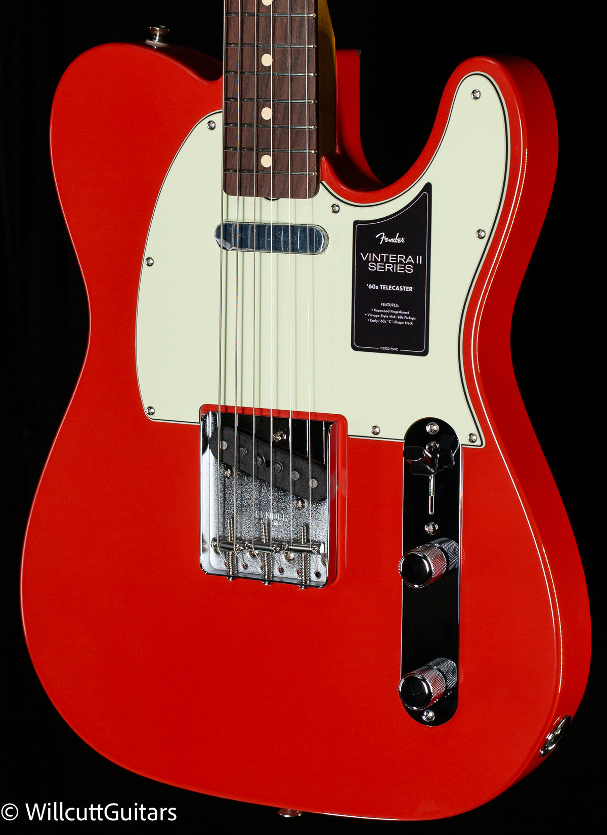 Fender Vintera II &#39;60s Telecaster Rosewood Fingerboard Fiesta Red (174)