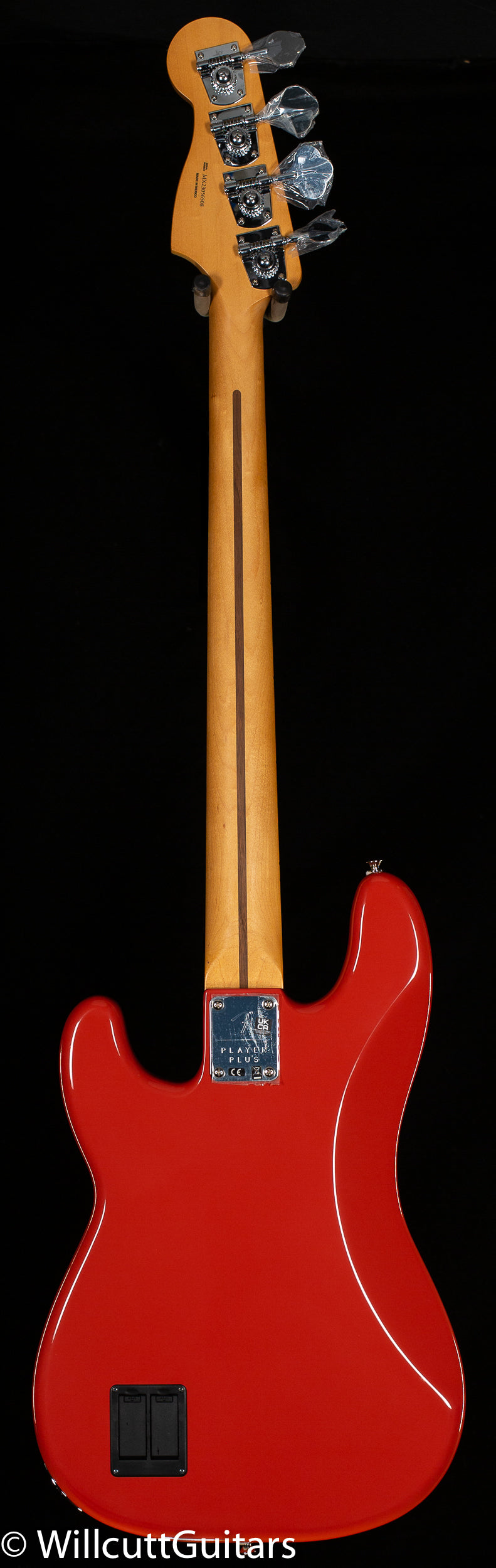 Fender Player Plus Precision Bass Maple Fingerboard Fiesta Red