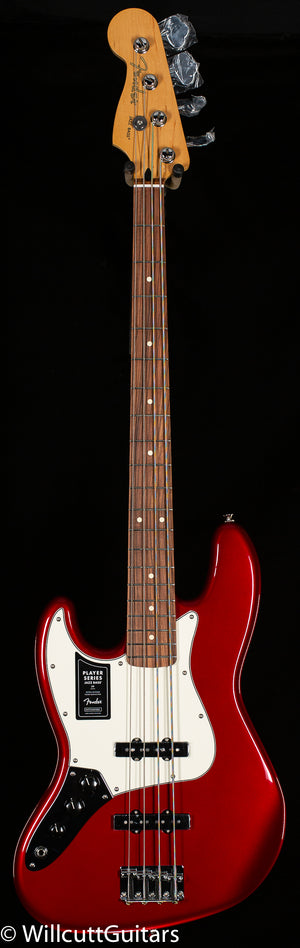 Fender Player Jazz Bass Pau Ferro Fingerboard Candy Apple Red Lefty (085)
