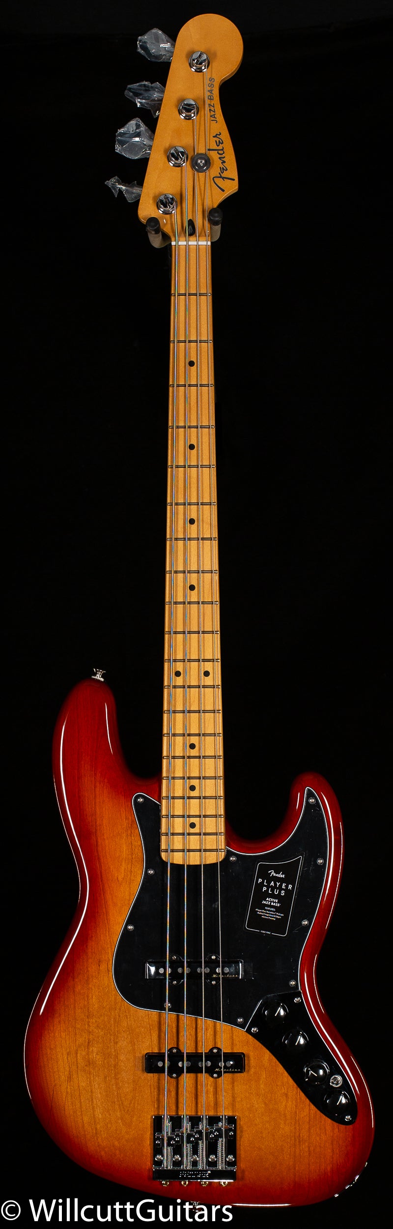 Fender Player Plus Jazz Bass Maple Fingerboard Sienna Sunburst