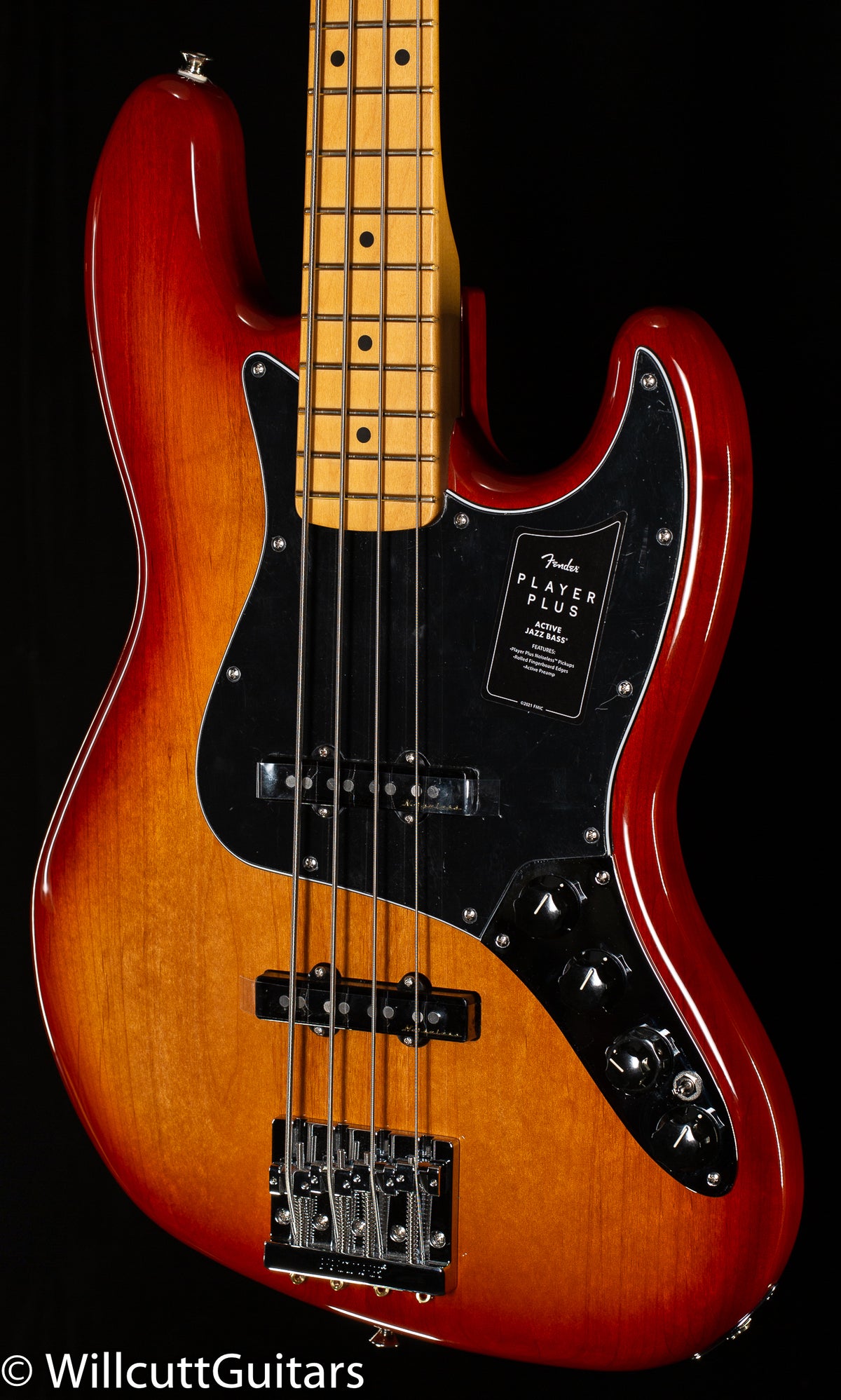 Fender Player Plus Jazz Bass Maple Fingerboard Sienna Sunburst (104)