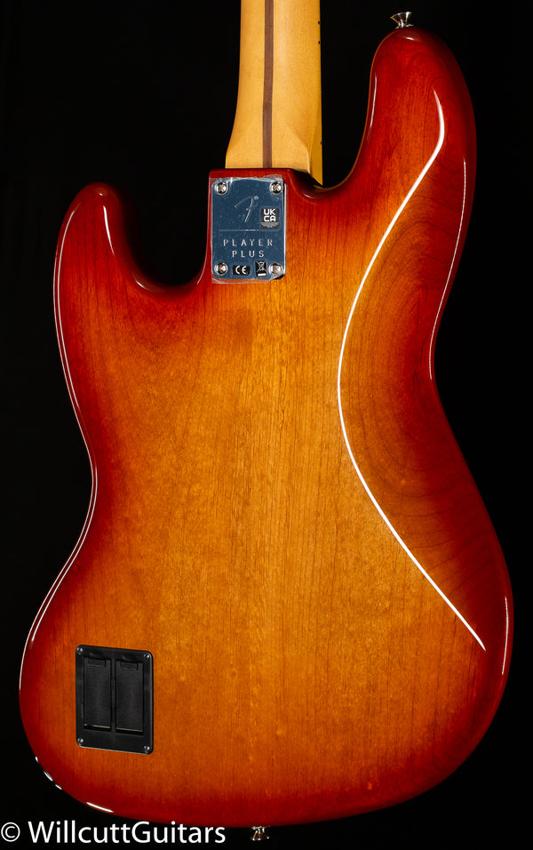 Fender Player Plus Jazz Bass Maple Fingerboard Sienna Sunburst