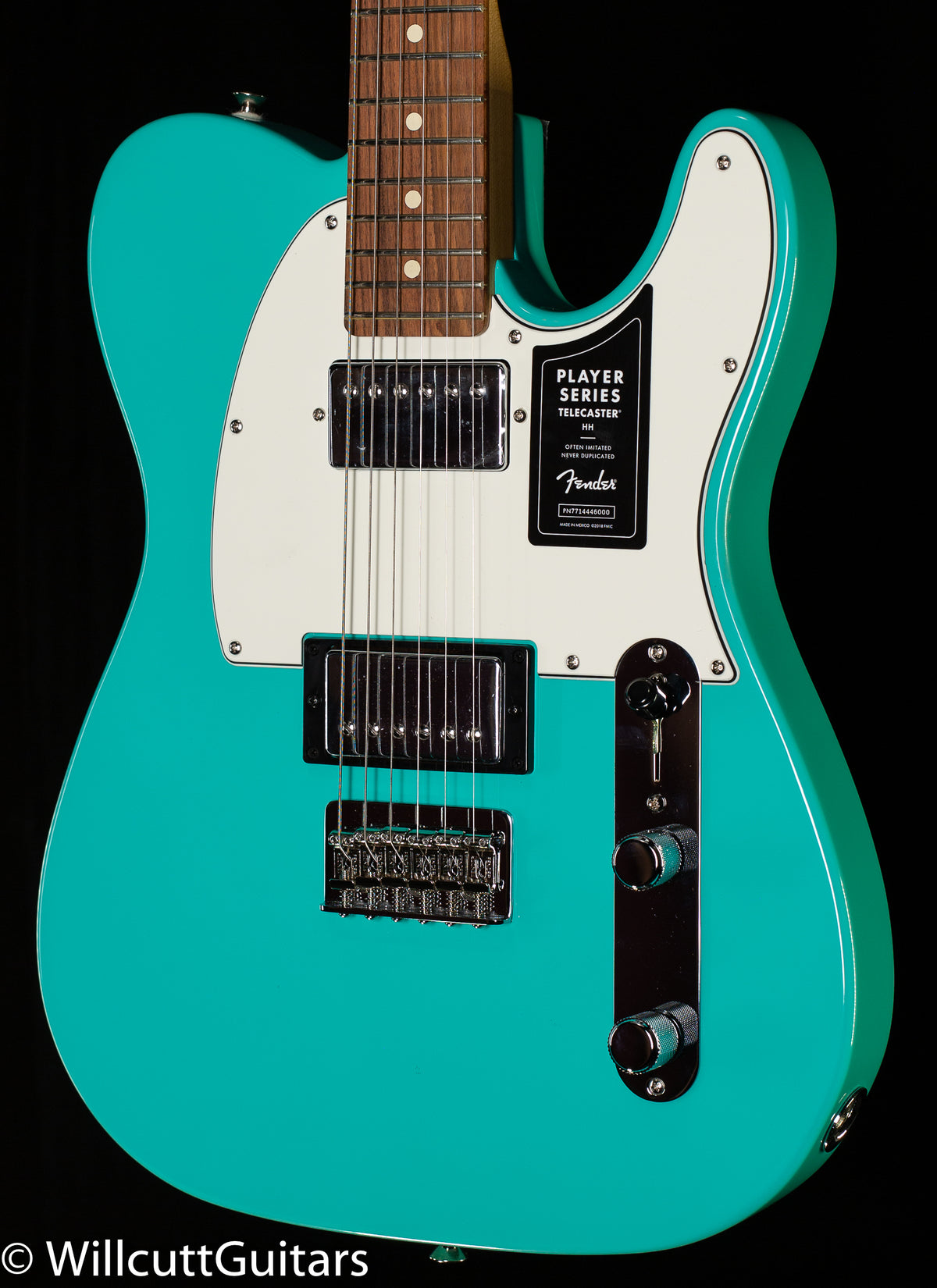 Fender Player Telecaster HH Pau Ferro Fingerboard Sea Foam Green (884)