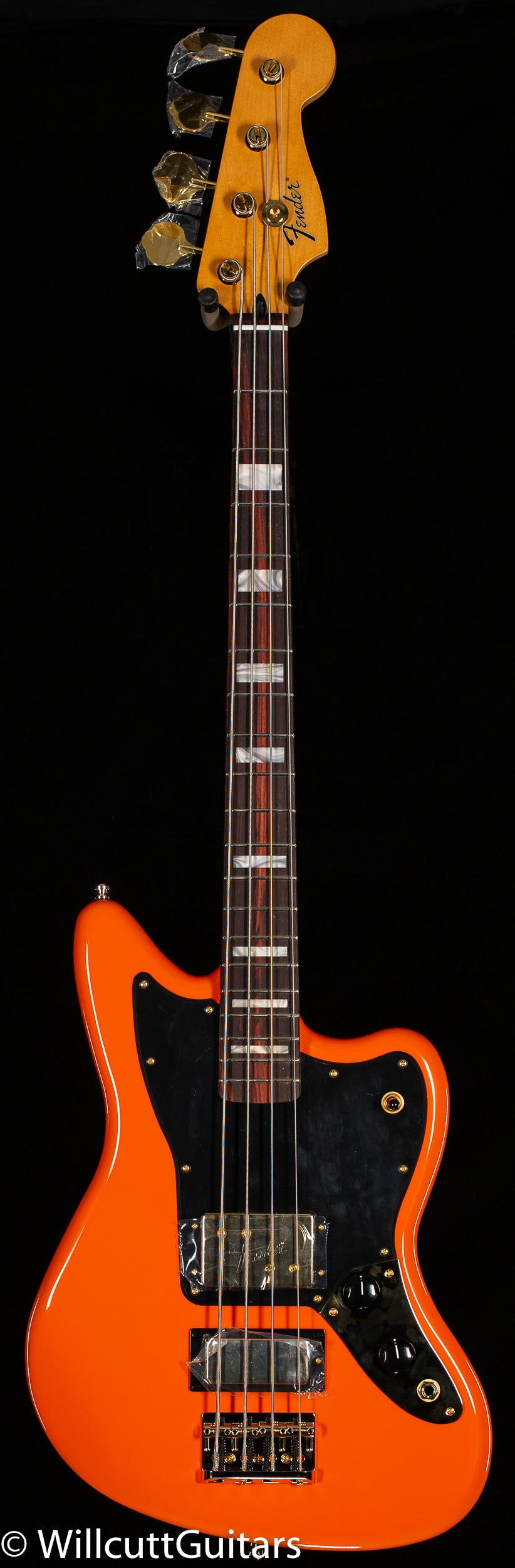 Fender Limited Edition Mike Kerr Jaguar Bass Tiger&#39;s Blood Orange (310)