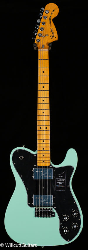 Fender Vintera II '70s Telecaster Deluxe with Tremolo, Maple Fingerboard, Surf Green (848)