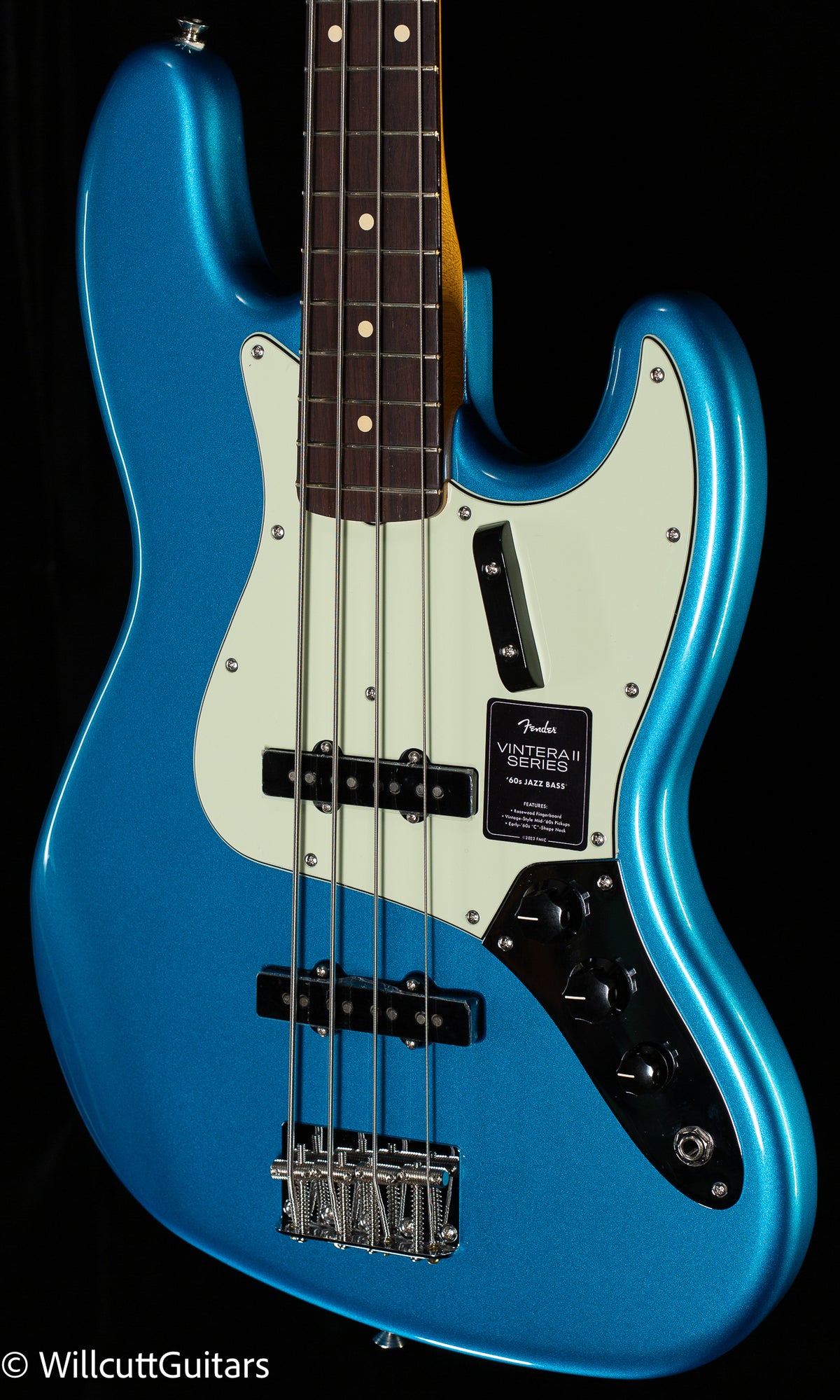 Fender Vintera II '60s Jazz Bass Rosewood Fingerboard Lake Placid Blue (893)