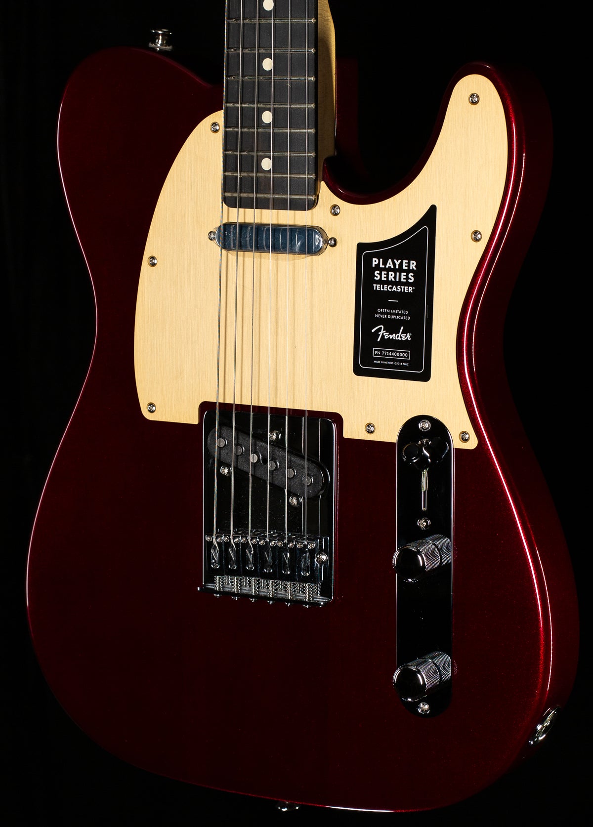 Fender Limited Edition Player Telecaster Ebony Fingerboard Oxblood (571)