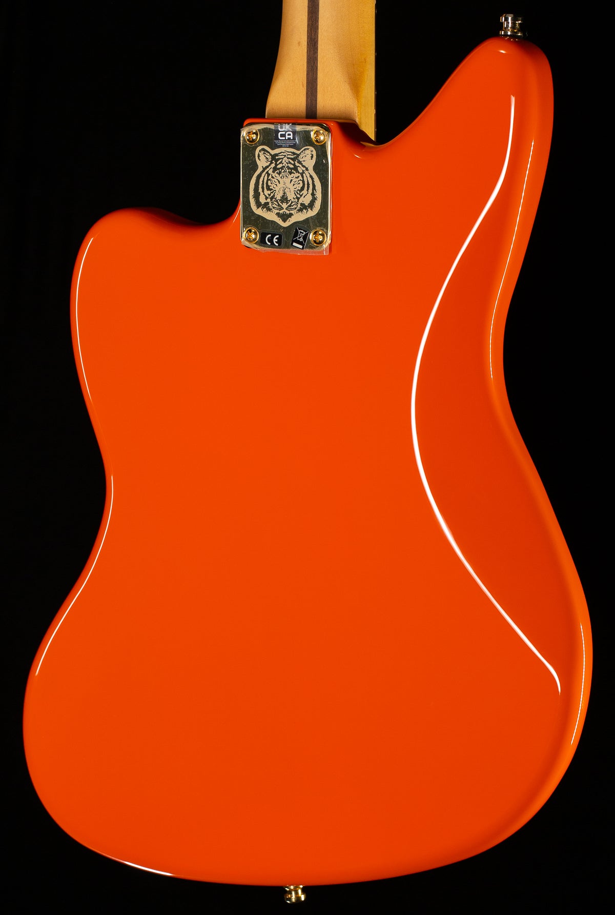 Fender Limited Edition Mike Kerr Jaguar Bass Tiger&#39;s Blood Orange (578)